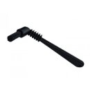 Reinigungsbürste mit Schutzrillen schwarz ECM R210