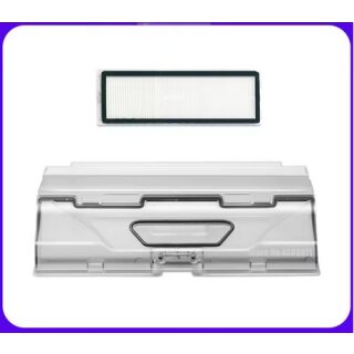 Staubbehälter weiß mit Filter