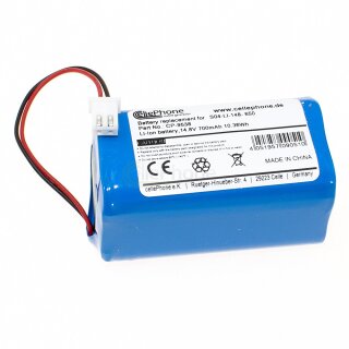 14,8V Akku Li-Ion für Ecovacs Winbot W830 W833 W835 W836 W850 W920 W950