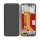 Display + Frame + Touchscreen für Honor Magic8 Lite (MTN-NX1M) - Midnight Black