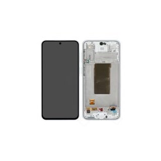 LCD + Touch + Frame für A376B Samsung Galaxy A37 5G - awesome white