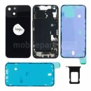 Rear cover incl. small parts (Pulled B) - Black, For...