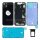 Rear cover incl. small parts (Pulled B) - Black, For iPhone 14