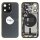 Rear cover incl. small parts (Pulled A) - Blue, For iPhone 15 Pro
