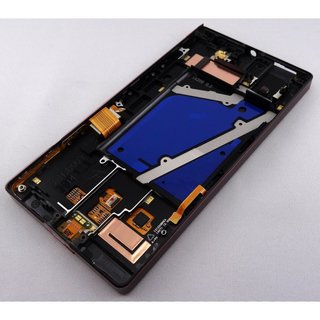 Nokia Lumia 930 LCD Display und Touchscreen mit Rahmen Schwarz