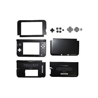 Nintendo 3DS XL komplettes Gehuse inkl. Kleinteile (Anthrazit)