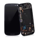 Samsung Galaxy S3 LCD Display und Touchscreen mit Rahmen...