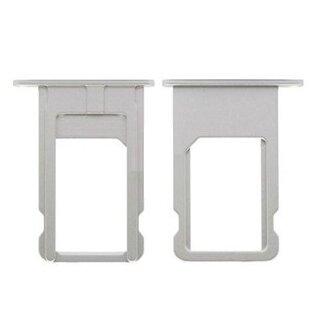 iPhone 6 Sim Tray Karten Schlitten Adapter (OEM) - Silber