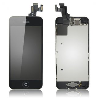 iPhone 5C LCD Display und Touchscreen schwarz