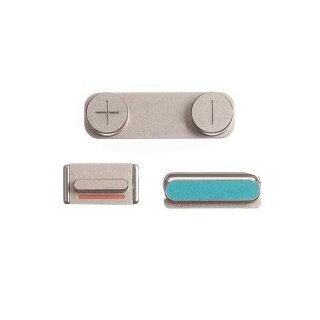 iPhone 5S 4in1 Tasten Set Power/Volume/Mute inkl. Sim Schacht