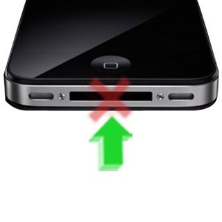iPhone 4S USB  Ladebuchse / Dock Connector in weiss