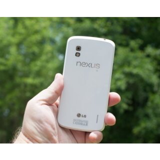 LG Nexus 4 Akkudeckel Back Cover Weiss