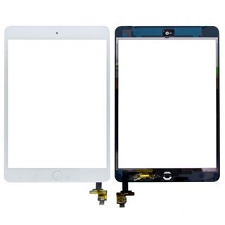 iPad Mini 2 Touch Screen (Digitizer & Glas) inkl. Home Button weiss