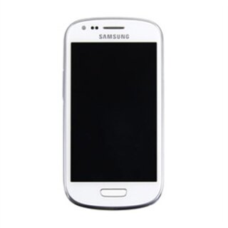 Samsung Galaxy S3 Mini LCD mit Rahmen und Touch Screen weiss (GT-I8190)