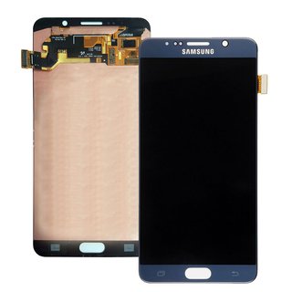 Samsung Galaxy Note 5 LCD Display und Touchscreen Schwarz Saphir