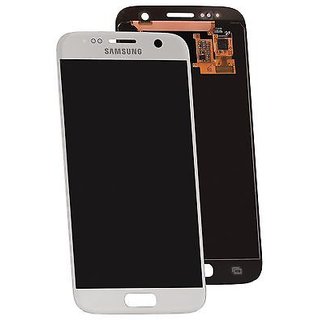 Samsung Galaxy S7 LCD Display und Touchscreen Silber