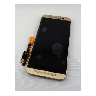 HTC One M9 LCD Display und Touchscreen Gold
