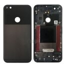 Google Pixel XL Akkudeckel Batterycover Schwarz Anthrazit