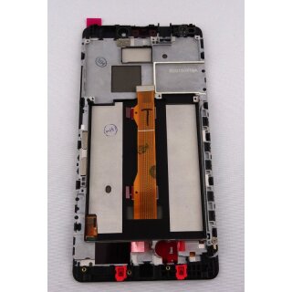 Huawei Mate S LCD Display und Touchscreen mit Rahmen Schwarz