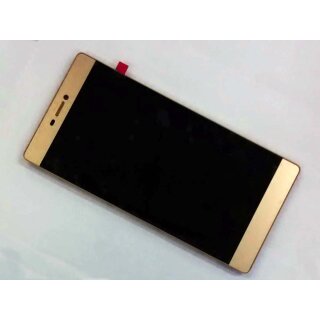 Huawei P8 (GRA-L09) - Komplett Display LCD + Touchscreen inkl. Akku  Champagner gold