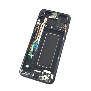 Samsung Galaxy S8 Plus LCD Display und Touchscreen mit Rahmen Grau Schwarz
