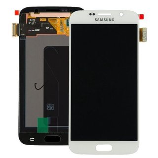 Samsung Galaxy S6 LCD Display und Touchscreen Weiss