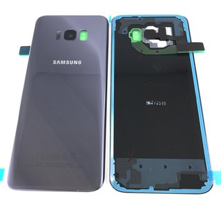 Samsung Galaxy S8 Plus Akkudeckel Battery Cover Grau Violett